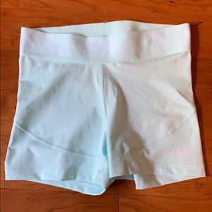 Nike pro dri-fit size small aqua never worn!!!